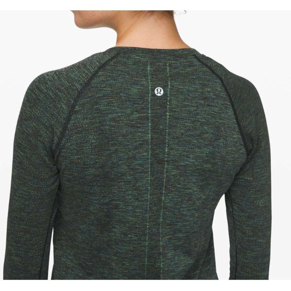 Lululemon Swiftly Speed Long Sleeve Black / Deep … - image 2